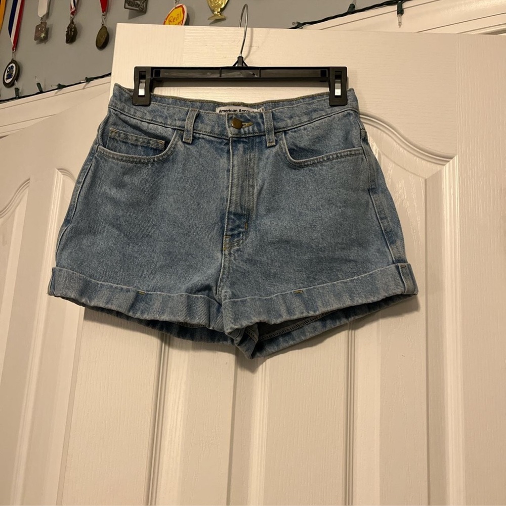high waited vintage style shorts